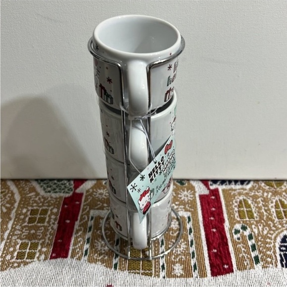 Hello Kitty Stackable Expresso Mug Set - Picture 7 of 8